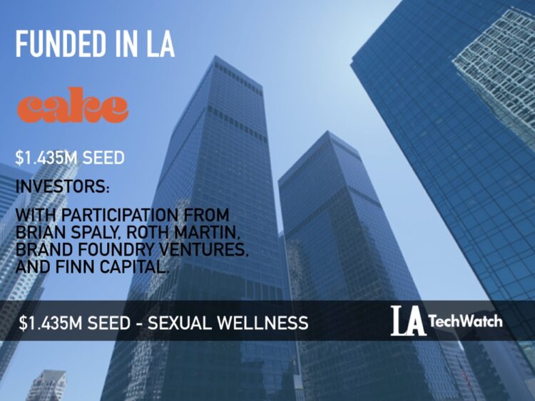 Cake Raises $1.435M for Its All-Inclusive Sexual Wellness Brand