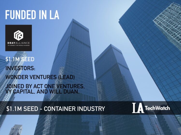 Dray Alliance Raises $1.1M to Digitize The Container Industry