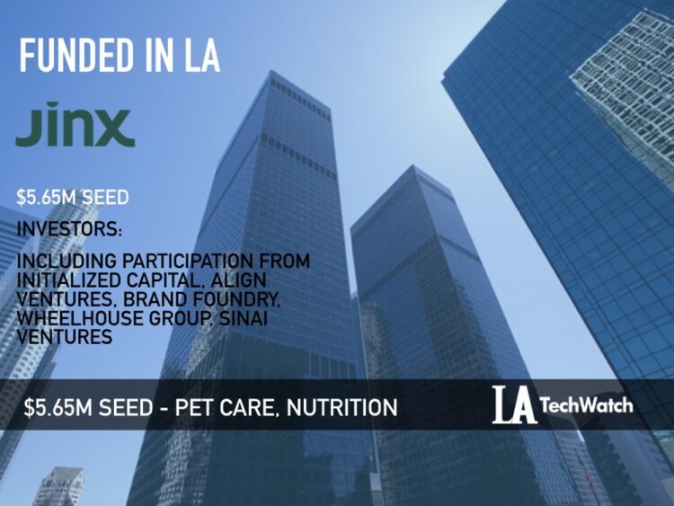 Jinx Raises $5.65M to be the Preferred Dog Food Brand for Millenials