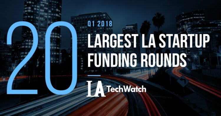 These 20 LA Startups Raised the Most Capital in Q1 of 2018