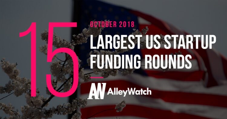 These 15 US Startups Raised the Most Funding in October 2018