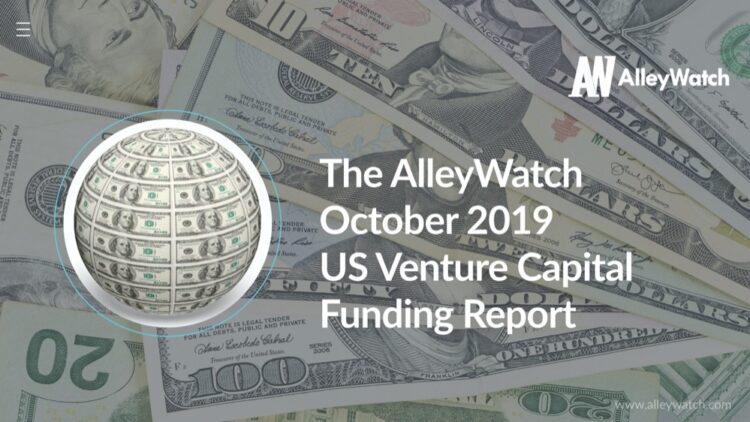 The October 2019 US Venture Capital Funding Report