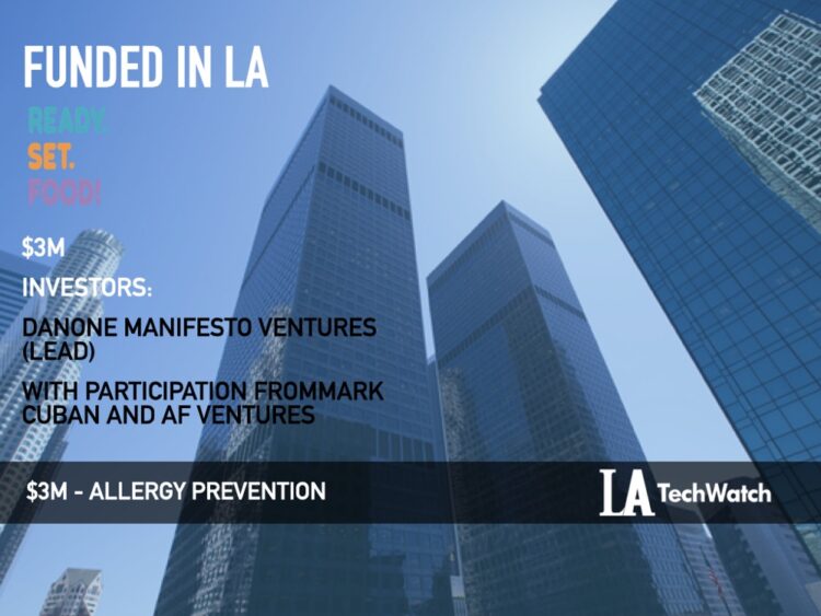 Ready, Set, Food! Raises $3M For a Proactive Approach to Reducing Food Allergies