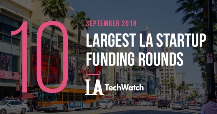 These 10 LA Startups Raised the Most Funding in September 2018