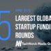 The 15 Largest Global Startup Funding Rounds of April 2019