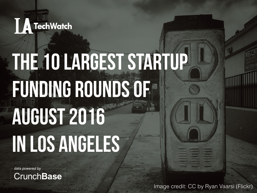 10 la startups raised amount capital august.001